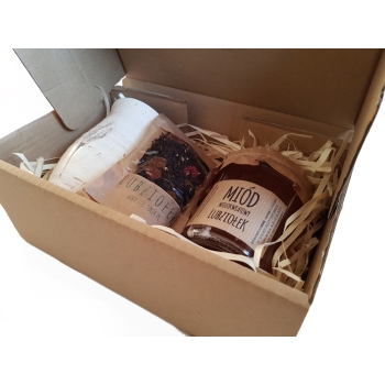 Zestaw Prezentowy Ceramika Herbata Miód